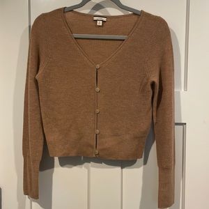 Cashmere cropped sweater
